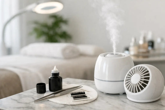 How to Reduce Adhesive Fumes in Lash Rooms